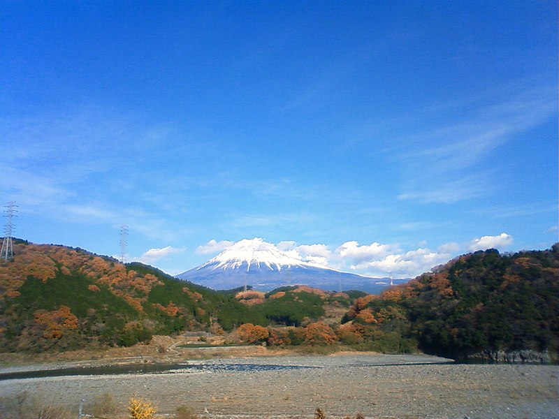 File:木島から富士を望む - panoramio - 浅野ます道.jpg