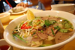 Kuyteav Phnom Penh Jin Bian Fen Cambodian Rice Noodle Soup - Thanh Ha AUD7.50 (3438081634).jpg