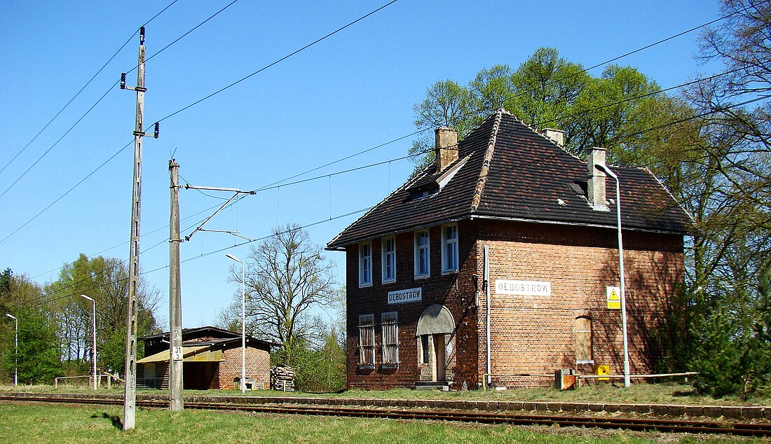 Bahnhof Dębostrów