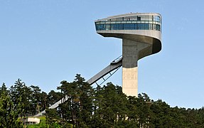 Bergisel Ski Jump, 2002 (by Zaha Hadid, d. 2016)