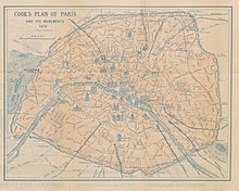 1878 (Thomas Cook, Cook's plan of Paris and its monuments)