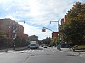 Looking back to the south towards West Farms Square–East Tremont Avenue (IRT White Plains Road Line)