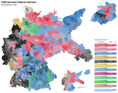 1920 German federal election by District.svg