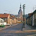 Zustand Bornstraße 1982 mit Westantennen