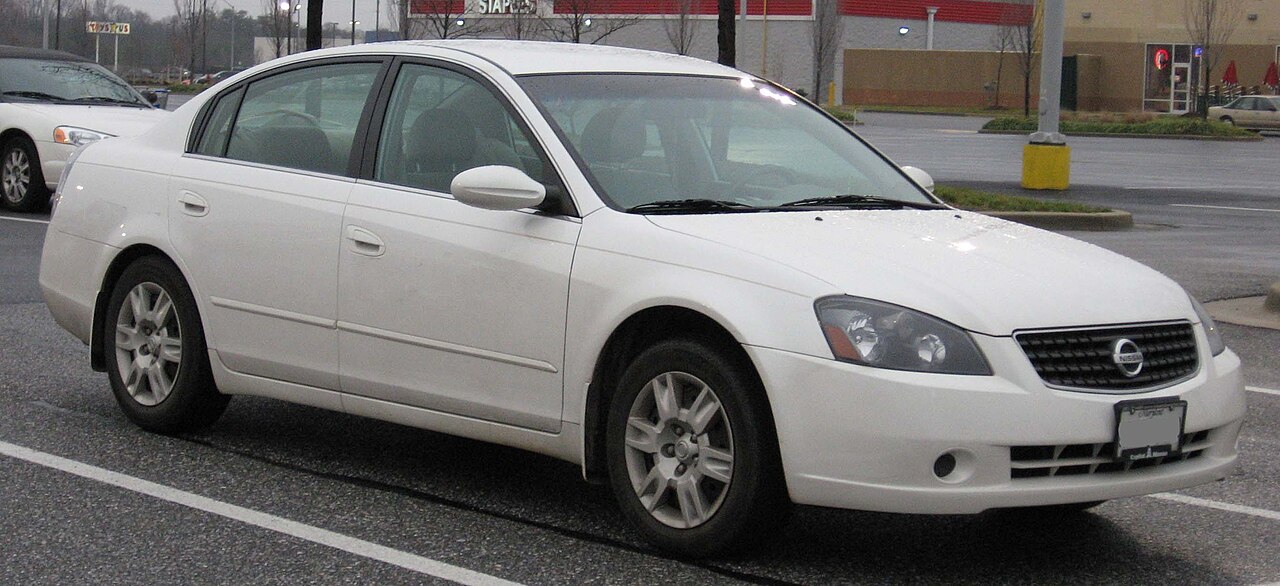 nissan altima 2006 white