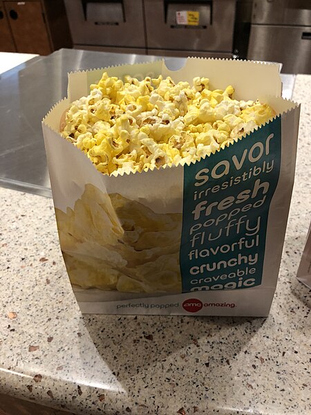 File:2019-04-27 19 28 39 A regular popcorn at the AMC Loudoun Station 11 in Ashburn, Loudoun County, Virginia.jpg