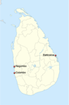 2019 Sri Lanka Bombings map.png