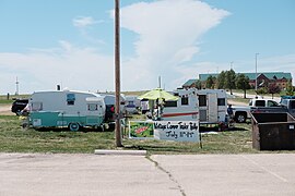 2019 Vintage Camper Trailer Rally sign