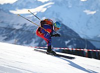 Oriol Olm beim Mixed-Relay-Wettbewerb