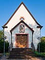 Deutsch: Eingang der Kapelle St. Valentin im Krautheim (Jagst)|Krautheimer Teilort Oberndorf.