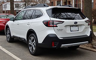 2021 Subaru Outback Limited, rear 3.17.21