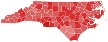 Results by county
Stading
50-60%
60-70%
70-80%
80-90% 2022 North Carolina Court of Appeals Seat 11 Republican primary election results map by county.svg