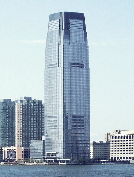Goldman Sachs Tower at 30 Hudson Street in Jersey City.