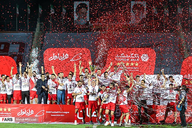 CAMPEÕES DO CAMPEONATO IRANIANO(LIGA PRO DO GOLFO