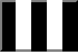 600px cinq stripes.svg Noir Blanc horizontal