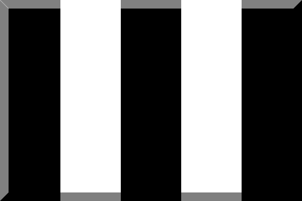 Soubor:600px five horizontal Black White stripes.svg
