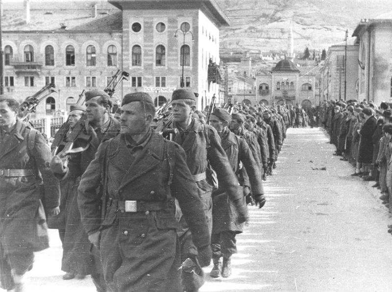 File:8. korpus NOVJ u Mostaru, februar 1945.jpg