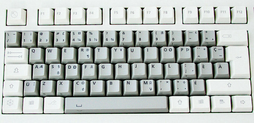 The CSA keyboard