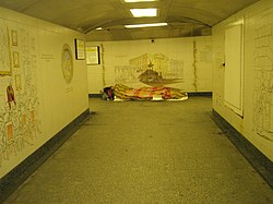 A sad sight in the underpass near Wellington's Arch - geograph.org.uk - 1089760.jpg