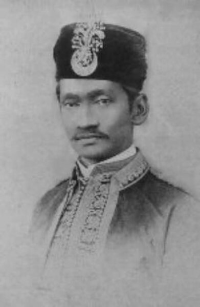 Abdul Rahman II of Riau Lingga, the last sultan of Riau-Lingga sultanate. He was subsequently deposed by the Dutch and went into exile