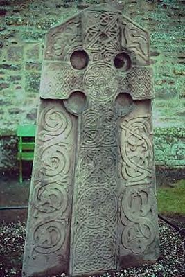 Kirkyard Stone, Aberlemo, Scotland, c. 800
