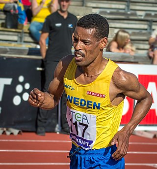 <span class="mw-page-title-main">Adhanom Abraha</span> Swedish long-distance runner