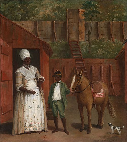 A Creole servant boy and his mother