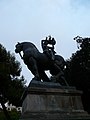 Català: Barcelona. Pl. Catalunya (Barcelona). Escultor: Frederic Marès, signada. Material: bronze. Al·legoria de Barcelona. 1928. This is a photo of public art indexed in the cataloge Art Públic of Barcelona (Spain) under the code number 2021-1 (prefixed with territorial id: 08019/2021-1) Object location 41° 23′ 15.25″ N, 2° 10′ 13.04″ E  View all coordinates using: OpenStreetMap