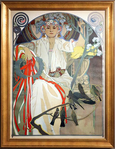 File:Alfons mucha, celebrazioni musicali di primavera a praga, 1914 (richard fuxa fundation) 01.jpg