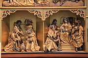 English: Detail of the altar in St. Marien in Osnabrück, Germany