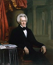 Portrait d'Andrew Jackson, 1840, La Nouvelle-Orléans, The Historic New Orleans Collection (en).