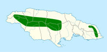 Amazona agilis map.svg
