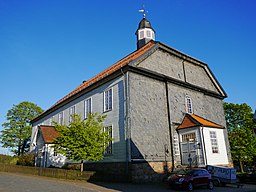 Nordwestansicht der Martini-Kirche in Sankt Andreasberg