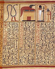 Anijev odlomak iz Knjige mrtvih pokazuje kako se duša pokojnika može regenerirati u životinju ili čak božanstvo Ptaha