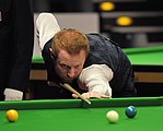 Deutsch: Bild aufgenommen in Berlin während des German Masters im Snooker 2014. Anthony McGill. English: Picture taken in Berlin during the Snooker German Masters in 2014. Anthony McGill.