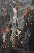 Christus aan het kruis de Antoon van Dyck