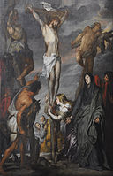 Antoon van Dyck (1599-1641) - Christus aan het kruis (1630) - Sint-Romboutskathedraal Mechelen 9-06-2012 14-47-052.jpg