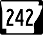 Highway 242 işaretçisi