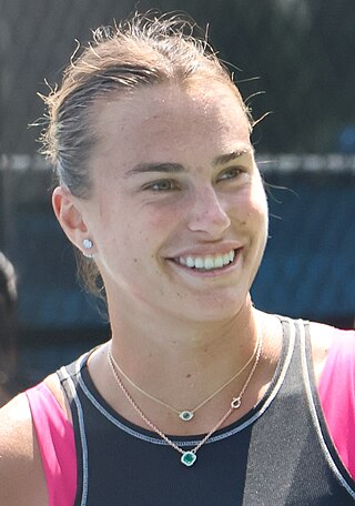 <span class="mw-page-title-main">Aryna Sabalenka</span> Belarusian tennis player (born 1998)