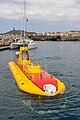 * Nomination The tourist submarine Sub Fun Cinco being steered from deck into its port at Marina San Miguel, Tenerife --Mike Peel 07:33, 27 May 2024 (UTC) * Promotion  Support Good quality. --Scotch Mist 08:29, 27 May 2024 (UTC)