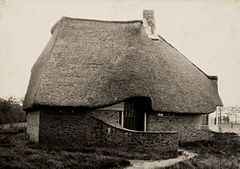 Oorspronkelijke atelierwoning Buissche Heide, Achtmaal.