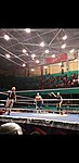 Ett lucha libre evenemang i Arena Puebla.