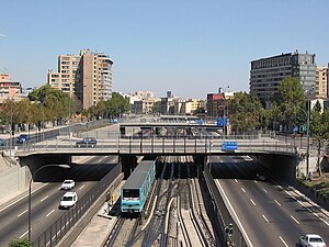 Autopista Central din Puente Huerfanos.jpg