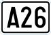 Kaseta do oznakowania reprezentująca A26