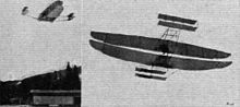 Two images of the Baddeck No. 2 in flight. Baddeck no. 2.jpg