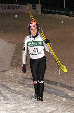 Jenna Mohr 2008 in Baiersbronn