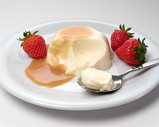 <span class="mw-page-title-main">Bavarian cream</span> Custard dessert