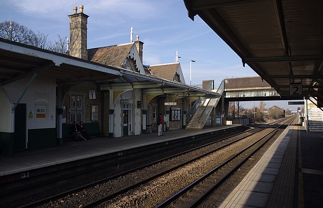 Beeston station in 2012
