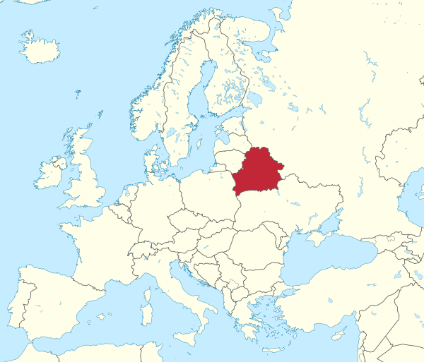 Belarus in Europe (-rivers -mini map).svg