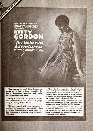 <i>The Beloved Adventuress</i> 1917 American film